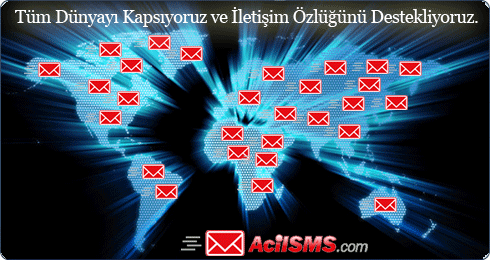 T�m �lke Gsm Operat�rlerine SMS G�nderebilirsiniz.www.acilsms.com