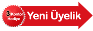 Sms servisine Üye olun 3 Kontör Kazanın Sms servisine Üye olun 3 Kontör Kazanın